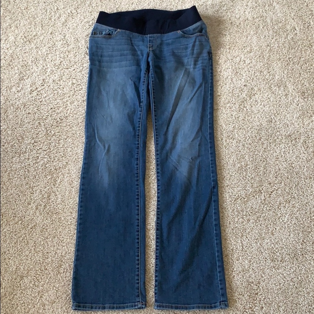 B2GOFREE 🍭Liz Lange Maternity Jeans Boot cut Sz 2